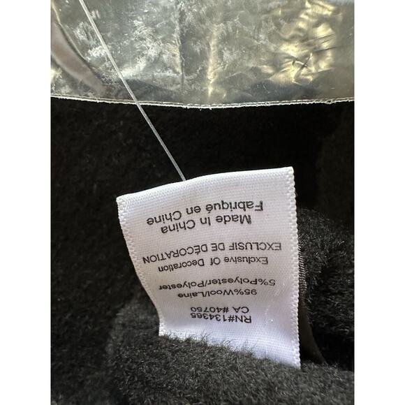 MARLA WYNNE WOOL BLEND EMBROIDERY TOPPER LONG SLEEVE COAT SIZE M - Picture 9 of 11